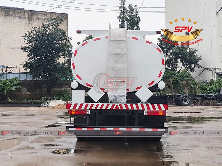 25,000 Litres Fuel Transfer Tank Truck - Rear -SPV-vehicle